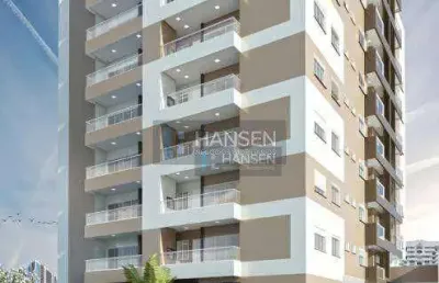 Apartamento com 3 suítes  à venda, 135 m² por r$ 1.421.560 - américa - joinville/sc