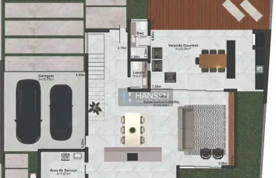Sobrado com 3 suítes à venda, 290 m² por r$ 2.845.724 - américa - joinville/sc
