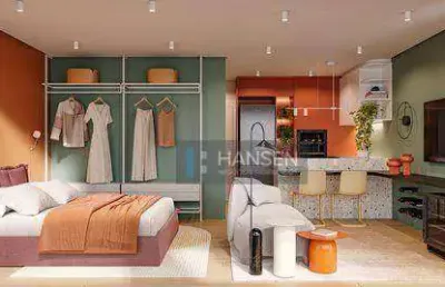 Studio à venda, 38 m² por r$ 370.000,00 - anita garibaldi - joinville/sc