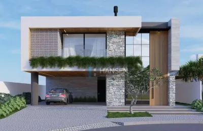 Casa com 4 suítes à venda, 342 m² por r$ 2.750.000 - pirabeiraba - joinville/sc