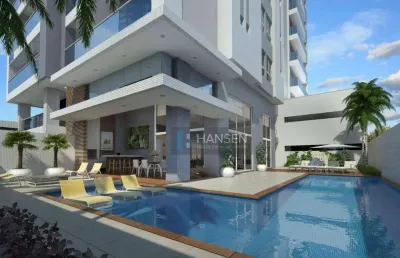Apartamento com 3 suítes  à venda, 160 m² por r$ 1.838.600 - américa - joinville/sc