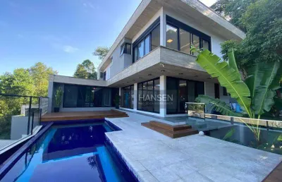 Casa com 3 suítes à venda, 671 m² por r$ 3.900.000 - américa - joinville/sc