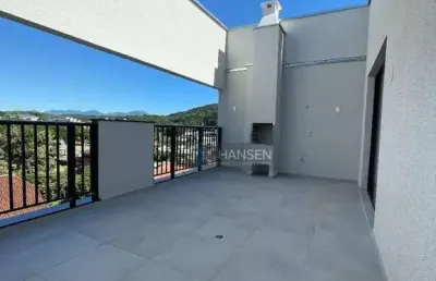 Cobertura com 2 suíte + 1 dormitório à venda, 133 m² por r$ 1.376.162 - anita garibaldi - joinville/sc