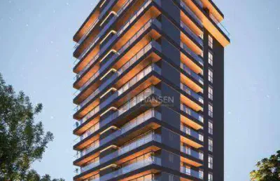 Apartamento com 3 suítes  à venda, 133 m² por r$ 1.350.000 - atiradores - joinville/sc
