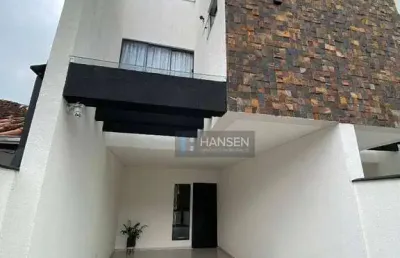 Sobrado com 1 suíte + 1 dormitório à venda, 113 m² por r$ 700.000 - bom retiro - joinville/sc
