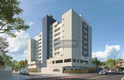 Apartamento com 1 suíte + 1  dormitório  à venda, 47 m² por r$ 359.900 - saguaçu - joinville/sc