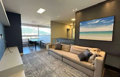 Apartamento com 1 suíte + 1  dormitório à venda, 73 m² por r$ 950.000 - praia de armação do itapocorói - penha/sc