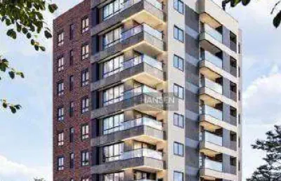 Apartamento com 1 suíte + 1 dormitório  à venda, 70 m² por r$ 581. - santo antônio - joinville/sc