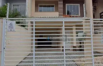 Sobrado com 1 suíte + 2  dormitórios à venda, 132 m² por r$ 670.000 - floresta - joinville/sc