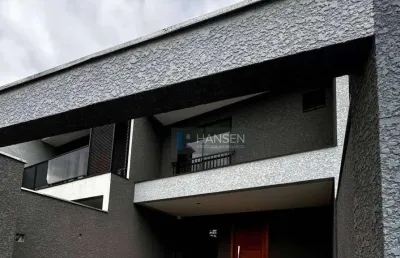 Sobrado com 1 suíte + 2 dormitórios à venda, 115 m² por r$ 710.000 - saguaçu - joinville/sc
