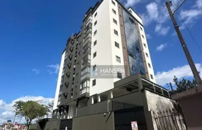 Apartamento com 1 suíte + 2  dormitórios à venda, 97 m² por r$ 790.000 - anita garibaldi - joinville/sc