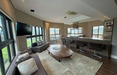 Cobertura com 3 suítes  à venda, 379 m² por r$ 2.500.000 - américa - joinville/sc