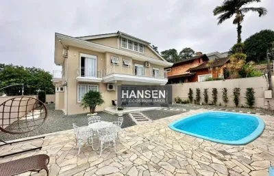Casa com 4 suítes  à venda, 388 m² por r$ 2.500.000 - glória - joinville/sc