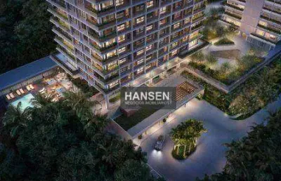 Apartamento com 3 suítes  à venda, 204 m² por r$ 2.622.255 - américa - joinville/sc