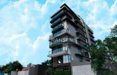 Apartamento com 1 suíte + 1  dormitório  à venda, 100 m² por r$ 887.563 - saguaçu - joinville/sc