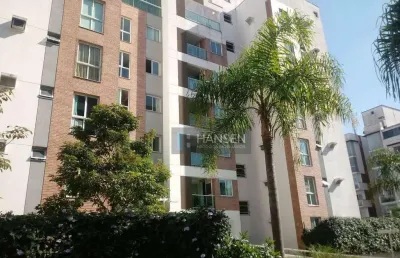 Apartamento com 1 suíte + 2  dormitórios para alugar, 72 m² por r$ 2.745/mês - floresta - joinville/sc