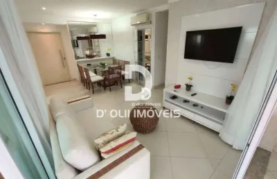Apartamento com 3 dormitórios à venda, 120 m² por r$ 800.000,00 - enseada - guarujá/sp