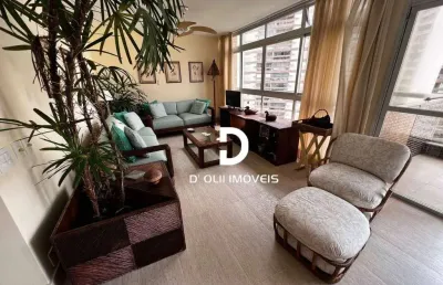 Apartamento com 3 dormitórios à venda, 146 m² por r$ 1.000.000,00 - pitangueiras - guarujá/sp
