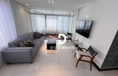Apartamento com 3 dormitórios à venda, 214 m² por r$ 1.100.000,00 - centro - guarujá/sp