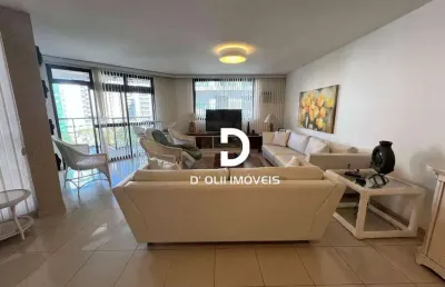 Apartamento com 3 dormitórios para alugar, 123 m² por r$ 5.000/mês - barra funda - guarujá/sp