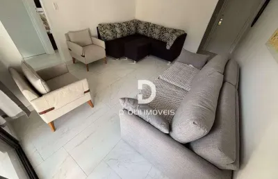 Apartamento com 3 dormitórios para alugar, 75 m² por r$ 5.000,00/mês - jardim ana maria - guarujá/sp
