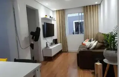 Apartamento à venda  47m²  2 dormitórios  próximo à estrada do campo limpo e terminal campo limpo