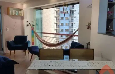Apto 2 dormitórios mobiliado, 72m², 1 vaga coberta, à venda no jardim henriqueta - taboão da serra