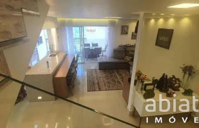 Apartamento dublex com 266m² de 4 dormitórios com vaga - parque reboucas