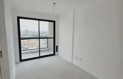 Apartamento a venda com 1 dormitórios,sala com sacada em planta de 31m2