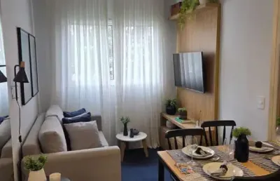 Apartamento para locação no condomínio yuny  2 dorms, 36m², lazer completo  vila andrade  são paulo