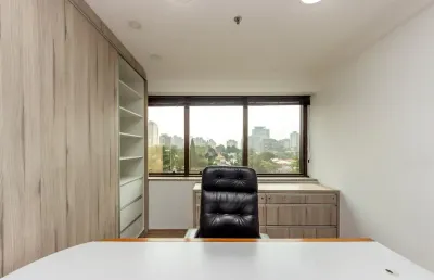 Baixou o preço! maravilhosa sala comercial, 44,19m², o edifício campo belo golden tower está localizado em vereador josé diniz