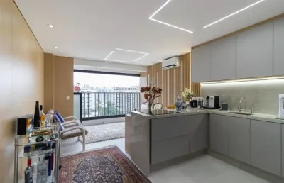 Apartamento exclusivo e mobiliado em moema – sofisticação e conforto em um prédio novo!