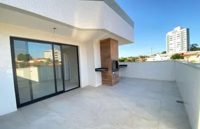 Cobertura com 4 quartos à venda na rua desembargador lincoln prates, 707, itapoã, belo horizonte por r$ 929.000