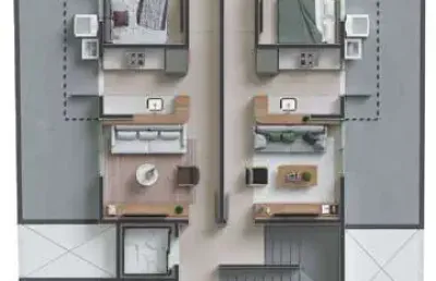 Apartamento com 2 quartos à venda na rua janete clair, 172, santa mônica, belo horizonte por r$ 490.000