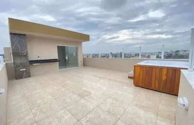 Cobertura com 3 quartos à venda na rua do carmelo, 48, santa branca, belo horizonte por r$ 950.000