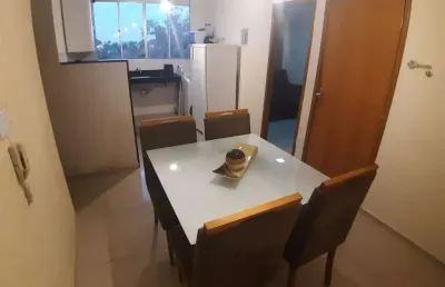 Apartamento com 3 quartos para alugar na vinte e dois, 599, conjunto nova pampulha (justinópolis), ribeirão das neves por r$ 1.200