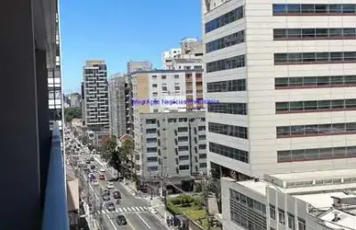 Conjunto comercial 38m² e 01 banheiro.  condomínio com portaria e recepção.  excelente localização, entre as ruas tutóia, manuel da nobrega