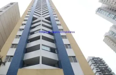 Apartamento 37m², 01 dormitório, 01 banheiro e 01 vaga de garagem.  condomínio com segurança, portaria, piscina, academia, salão de festas