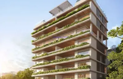 Apartamento  125m², 02 dormitórios (sendo suítes), 04 banheiros e 02 vagas de garagem; (fotos ilustrativas, entrega prevista para março/2025).