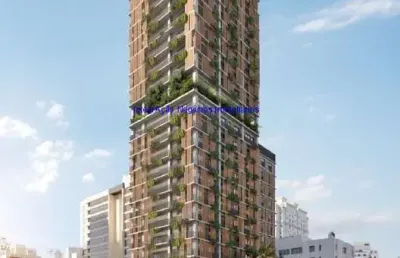Apartamento 288m², 03 dormitórios (sendo suítes), 05 banheiros e 04 vagas de garagem; (fotos ilustrativas, entrega prevista para maio/2026).