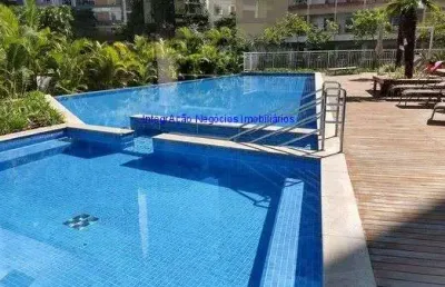 Apartamento 50m², 01 dormitório, 01 banheiro e 01 vaga de garagem.  condomínio com segurança e portaria, piscina, churrasqueira, academia