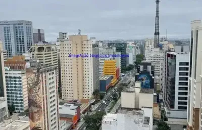 Apartamento studio 25m², 01 dormitório e 01 banheiro.  condomínio com segurança, portaria, salão de festas, academia,  lavanderia e spa.