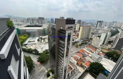 Apartamento studio 18m², 01 dormitório e 01 banheiro.  condomínio com portaria, segurança, piscina  e academia.  excelente localização