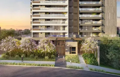 Apartamento 221m², 04 dormitórios ( sendo 2 suítes), 05 banheiros e 02 vagas na garagem; (fotos ilustrativas) entrega prevista para agosto/2024.