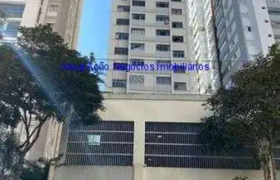 Apartamento studio semi mobiliado 30m², 01 dormitório e 01 banheiro.  condomínio com portaria, segurança, academia e playground.