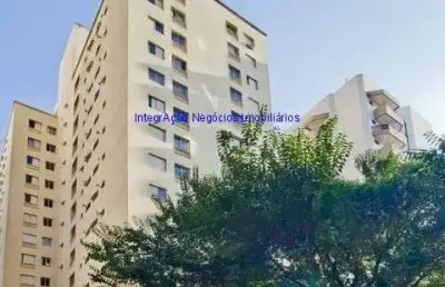 Apartamento 37m², 01 dormitório,  01 banheiro e 01 vaga de garagem.  condomínio com portaria, segurança, piscina, academia, playground