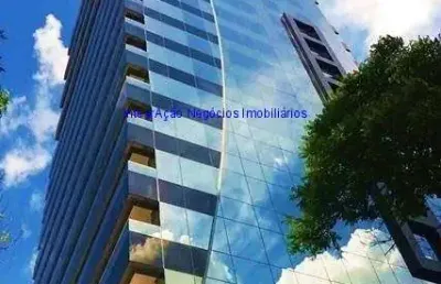 Conjunto comercial 1.027,94m², 02 banheiro e 14 vagas na garagem.  condomínio com recepção e segurança 24hrs.  excelente localização