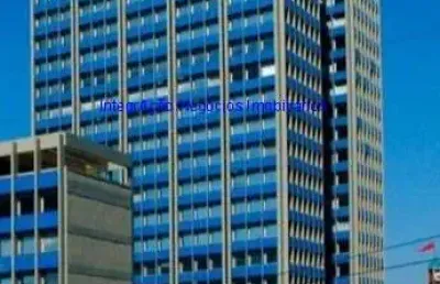 Conjunto comercial 415,93m², 03 banheiros e 07 vagass na garagem.  condomínio com recepção e segurança 24hrs.  excelente localização.