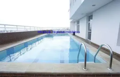 Apartamento 42m², 02 dormitórios, 01 banheiro e 01 vaga na garagem.  condomínio com portaria 24hrs, piscina, lavanderia coletiva, academia