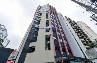 Conjunto comercial 63m², 02 banheiros e 02 vagas na garagem.  condomínio com recepção e segurança 24hrs.  excelente localização